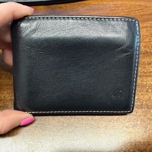 Timberland Dark Leather Wallet